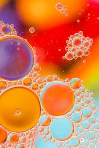 Vibrant Bubble Dance — 100-piece jigsaw puzzle