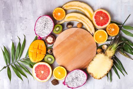 Tropical Fruit Arrangement — 200-piece jigsaw puzzle