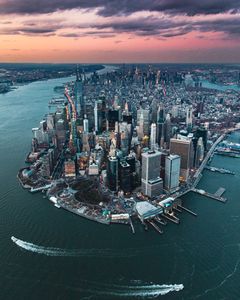 Twilight Over Manhattan — 150-piece jigsaw puzzle