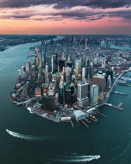 Twilight Over Manhattan — 150-piece jigsaw puzzle