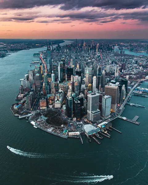 Twilight Over Manhattan — 150-piece jigsaw puzzle