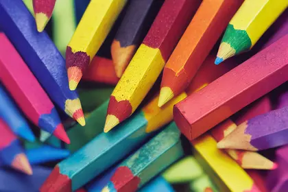 Vibrant Color Pencils — 300-piece jigsaw puzzle