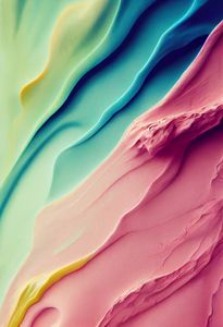 Colorful Waves of Texture — 300-piece jigsaw puzzle