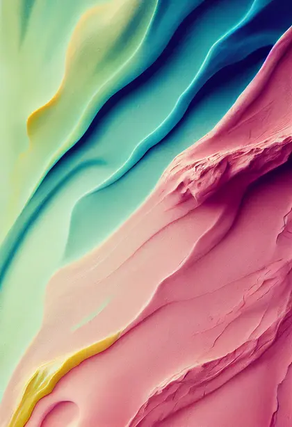 Colorful Waves of Texture — 300-piece jigsaw puzzle