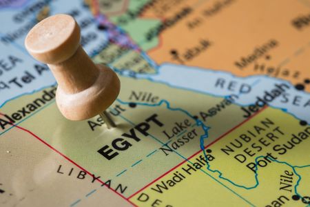 Pinpointing Egypt — 400-piece jigsaw puzzle