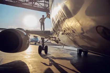 Pilot at Sunrise — 200-piece jigsaw puzzle