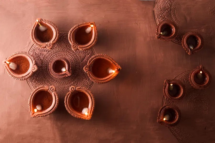 Diwali Clay Lamps — 150-piece jigsaw puzzle