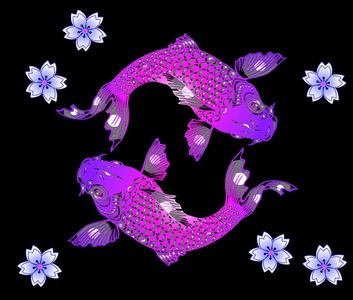Ornamental Koi Harmony — 300-piece jigsaw puzzle