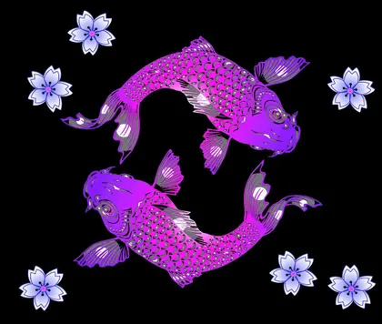 Ornamental Koi Harmony — 288-piece jigsaw puzzle
