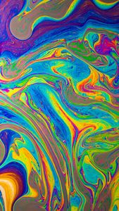 Vibrant Swirl Canvas — 500-piece jigsaw puzzle