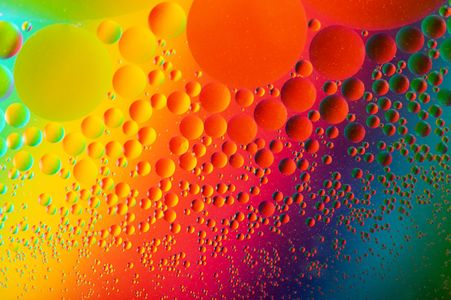 Vibrant Bubble Spectrum — 200-piece jigsaw puzzle