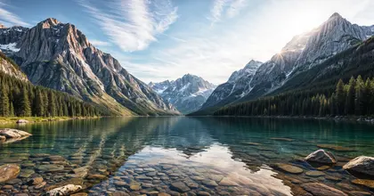 Majestic Mountain Reflection — 300-piece jigsaw puzzle