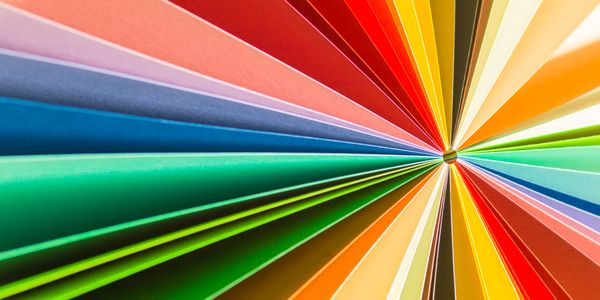 Colorful Paper Fan — 100-piece jigsaw puzzle