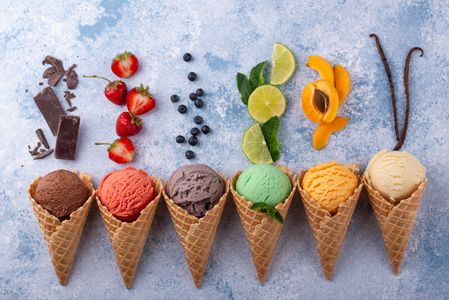 Colorful Ice Cream Delight — 100-piece jigsaw puzzle