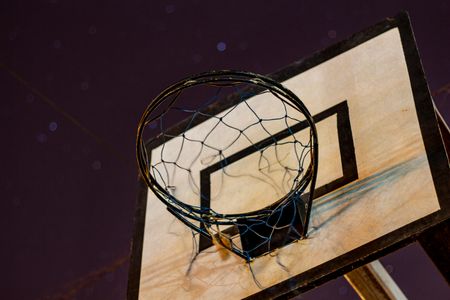 Hoop Under Stars — 64-piece jigsaw puzzle