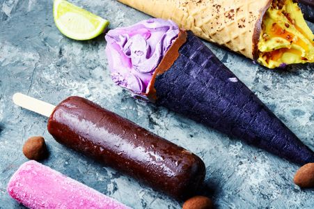 Colorful Ice Cream Medley — 100-piece jigsaw puzzle