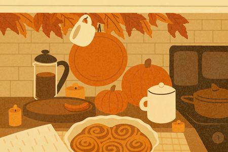 Cozy Autumn Kitchen — 400-piece jigsaw puzzle