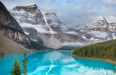 Tranquil Mountain Reflections — 400-piece jigsaw puzzle