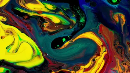 Vivid Color Swirls — 100-piece jigsaw puzzle
