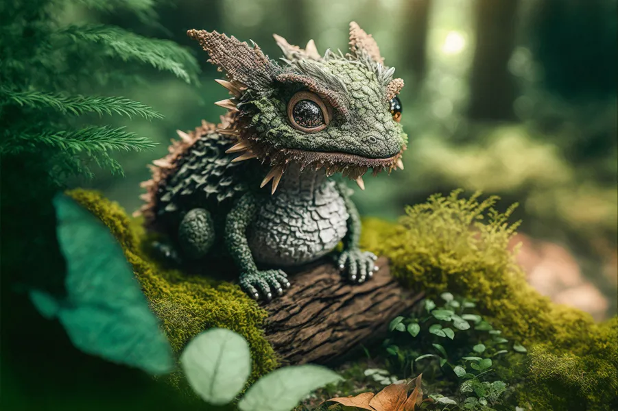 Enchanted Forest Creature — 200-piece jigsaw puzzle