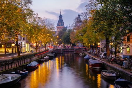 Twilight Canal Scene — 300-piece jigsaw puzzle