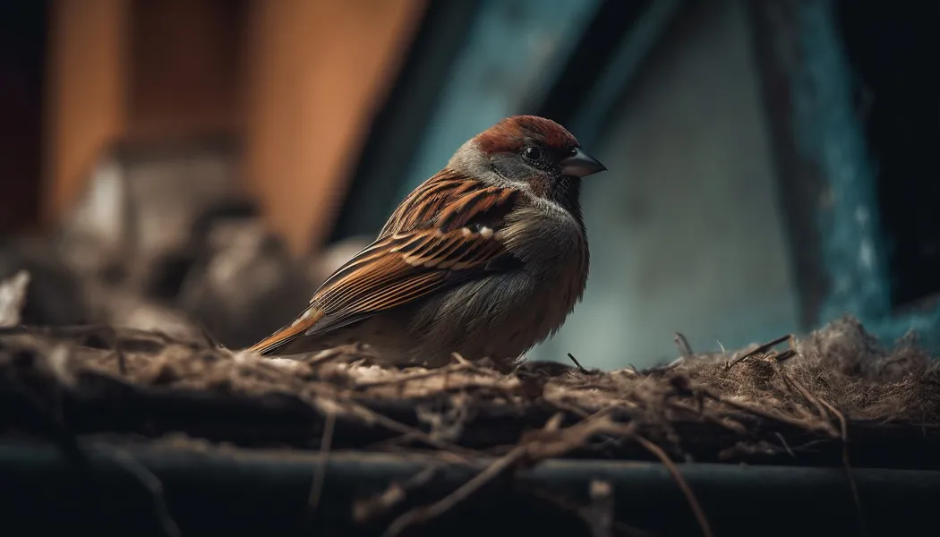 Serene Sparrow's Retreat — 300-piece jigsaw puzzle