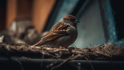 Serene Sparrow's Retreat — 300-piece jigsaw puzzle