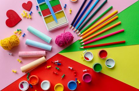 Vibrant Craft Supplies — 64-piece jigsaw puzzle