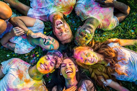 Vibrant Color Celebration — 100-piece jigsaw puzzle