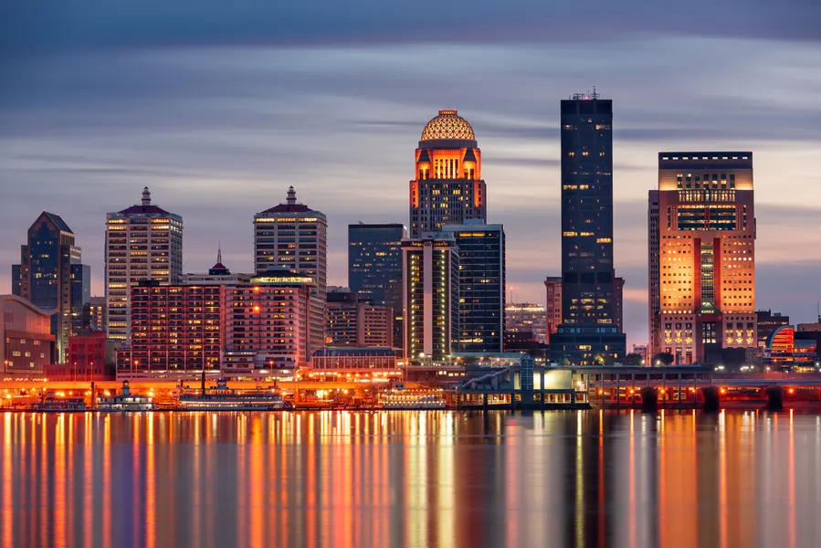 Twilight Cityscape Reflection — 300-piece jigsaw puzzle