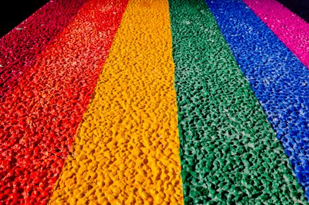 Vibrant Color Pathway — 500-piece jigsaw puzzle