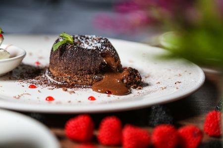 Decadent Chocolate Lava Cake — 150-piece jigsaw puzzle