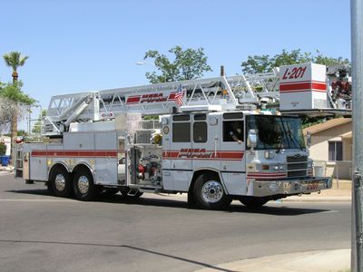 Fire Truck in Action — 100-piece jigsaw puzzle