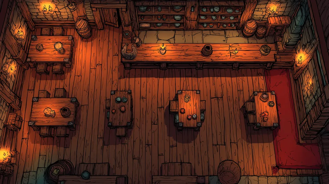 Rustic Tavern Ambience — 300-piece jigsaw puzzle