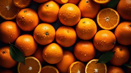 Vibrant Citrus Delight — 64-piece jigsaw puzzle