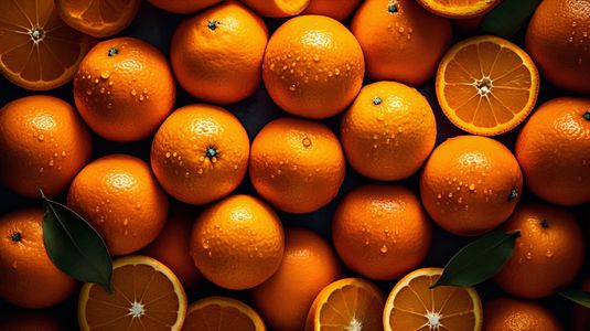 Vibrant Citrus Delight — 64-piece jigsaw puzzle