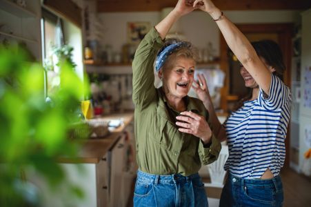Joyful Kitchen Dance — 100-piece jigsaw puzzle