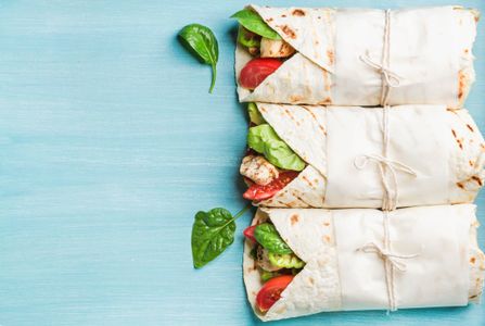Fresh Veggie Wraps — 400-piece jigsaw puzzle