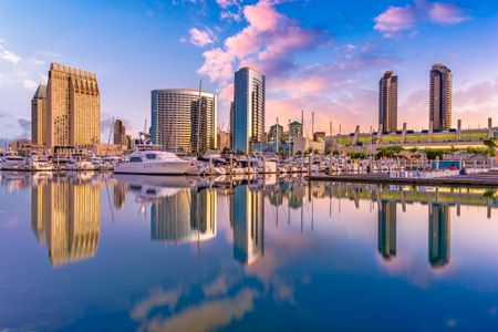 Marina Reflections — 300-piece jigsaw puzzle