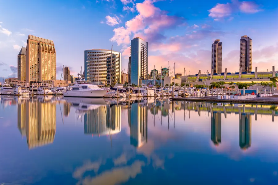 Marina Reflections — 300-piece jigsaw puzzle