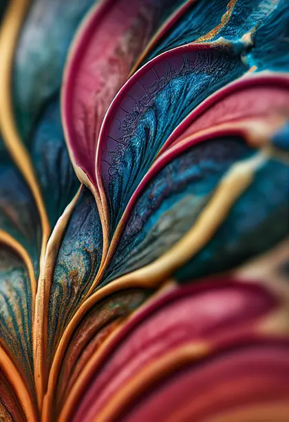 Colorful Abstract Waves — 300-piece jigsaw puzzle