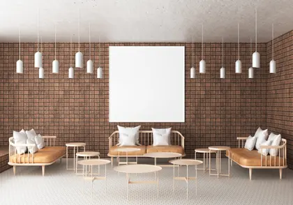 Minimalist Lounge Design — 64-piece jigsaw puzzle