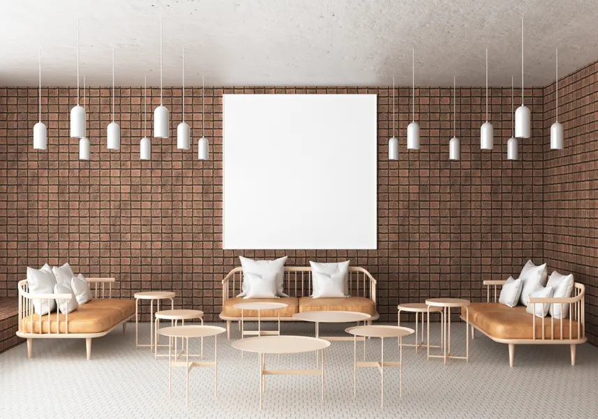 Minimalist Lounge Design — 64-piece jigsaw puzzle