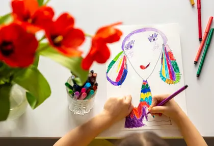 Child's Creative Drawing — 400-piece jigsaw puzzle