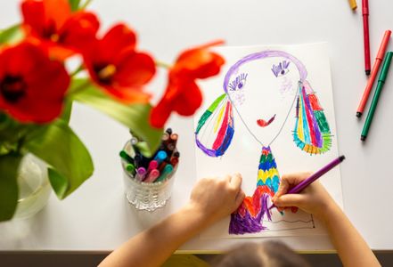 Child's Creative Drawing — 400-piece jigsaw puzzle