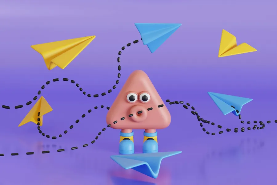 Playful Flight Adventure — 64-piece jigsaw puzzle
