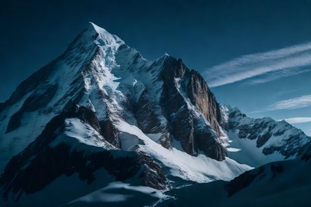 Majestic Mountain Peak — 100-piece jigsaw puzzle