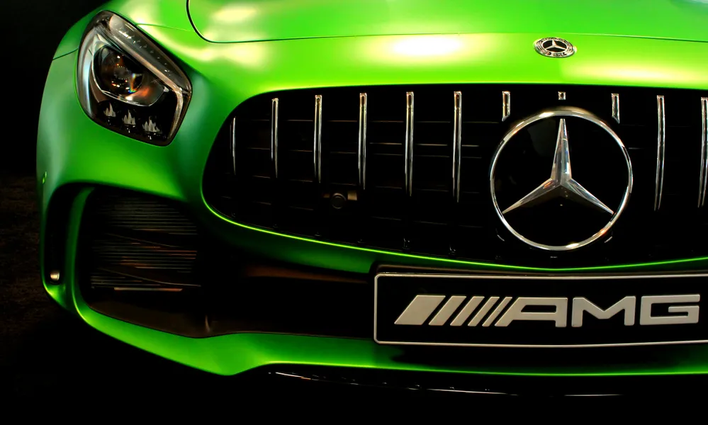 Máquina verde elegante — quebra-cabeça de 100 peças