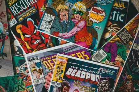Colorful Comic Chaos — 300-piece jigsaw puzzle