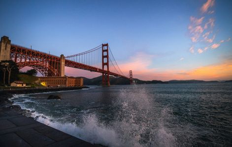 Golden Gate Sunset — 150-piece jigsaw puzzle